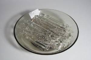 Drinkpinnar glasskål