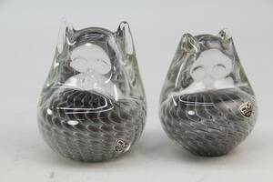 Ugglefiguriner FM-glas Ronneby