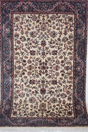 Orientmatta, handknuten, Kashmir Sarough, 181x117 cm