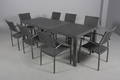 Havemøbler. To haveborde samt otte armstole, aluminium  artwood 10