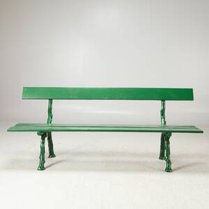 Trädgårdssoffa gjutjärn