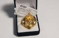 Brosch, rödguld, 18K, G Dahlgren  Co, Malmö, 1945