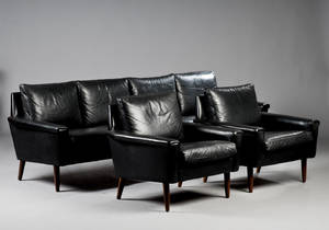 Dansk møbelproducent, fire pers. sofa samt to lænestole 3