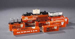 Märklin godsvogne, 10 stk 10
