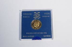 Guldmynt 1000kr 5.8 gr
