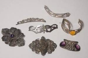 Diverse silversmycken mm