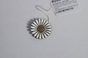 Brosch, förgyllt sterlingsilver, Anton Michelsen, Köpenhamn