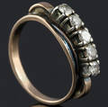 Alliance ring ca. 0.45 ct.