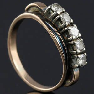 Alliance ring ca. 0.45 ct.