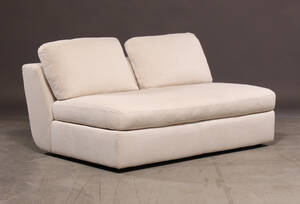 Natuzzi, 2-pers. sofa, lyst møbelstof