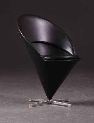 Verner Panton 1926 - 1998. Kræmmerhusstol Cone chair