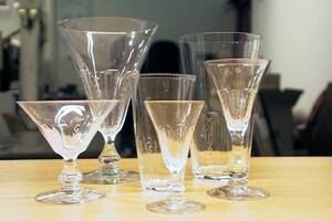 Glasservis, 20-tal