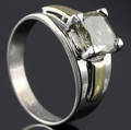 Solitaire ring ca. 2.35 ct.