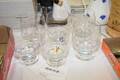 Glas 6 st, Orrefors, diam 8 cm, H 11 cm