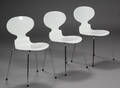 Arne Jacobsen. Myren. Spisestole, model 3101 3