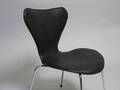 Læderovertræk til Arne Jacobsen 3107 stole. 4 