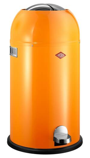 Wesco. Skraldespand, Kickmaster orange
