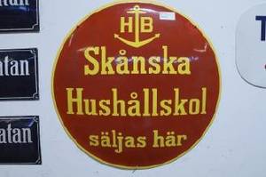 Emaljskylt