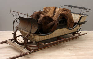Släde, 18001900-tal.