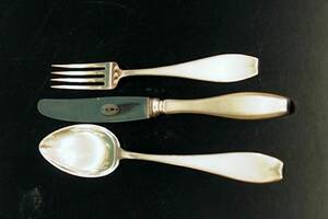 Bestickuppsättning, Silver