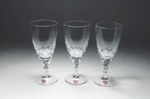 Rödvinsglas 9 st, Orrefors