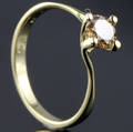 Solitaire ring ca. 0.73 ct.