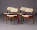 Erik Buch. Spisestole, teaktræ 1960erne 4