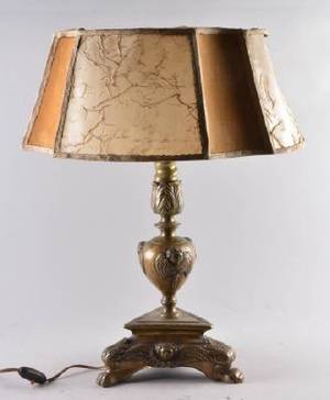 Bordslampa, Barockstil