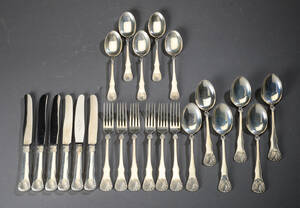 Bestik af sølv 29