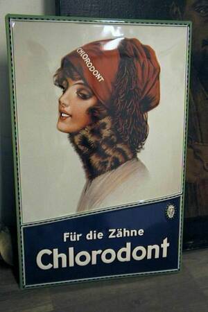 Reklamplåt, Chlorodent