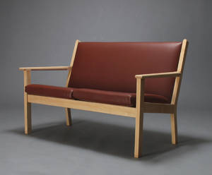 H. J. Wegner. To-pers. sofa