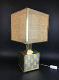 Kubische Tischlampe 