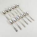 Matskedar silver 1800-tal
