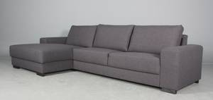 Moderne 3 pers. sofa med chaiselong. Model Madrid