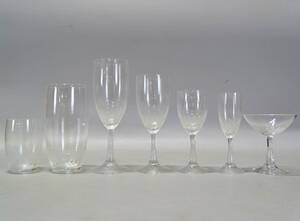 Glasservis, 1900-tal, ca. 66 delar