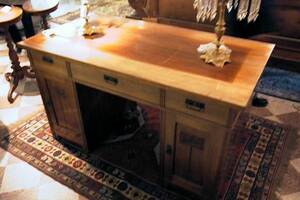 Skrivbord, Mahogny