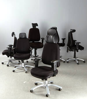 Kontorsstolar, Team, 6 st