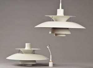 Poul Henningsen 1894-1967. Par PH5 pendler 2