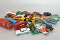 Leksaksbilar Dinky Toys, Matchbox, Tekno, Corgi
