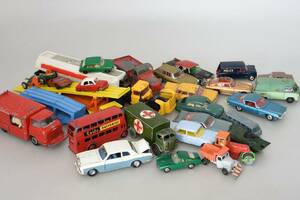 Leksaksbilar Dinky Toys, Matchbox, Tekno, Corgi