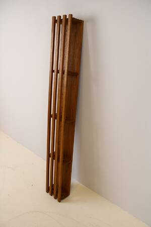 Tidningshylla, 4 hyllor, vägghängt