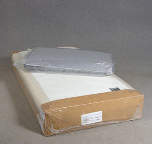 Svensktillverkad resårsäng med bäddmadrass, 105x200