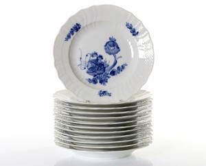 ROYAL COPENHAGEN, MATTALLRIKAR, 12 ST