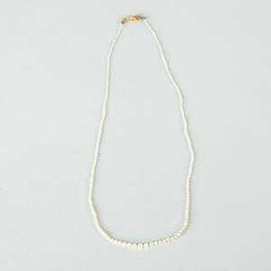 Collier orientpärlor