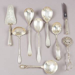 Serveringsbestick silver