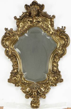 Spegel rokokostil