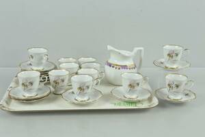 MOCKASERVIS, 12 st, Hackefors, samt kanna