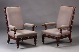 Par lænestole, 1900tallets første halvdel 2