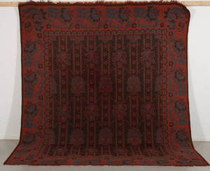 Matta vävd ull Östeuropa Asien 1900-tal