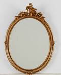 Spegel i rokokostil